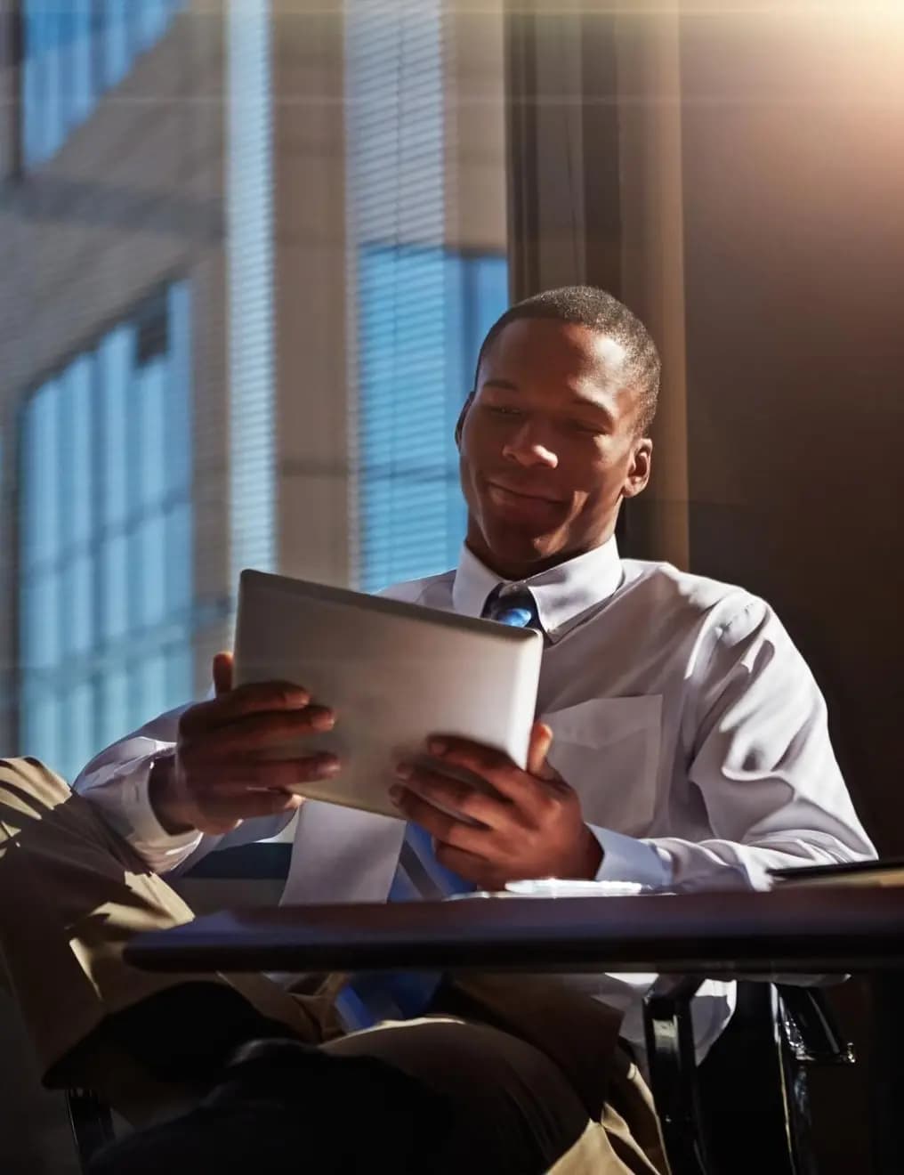 a picture about a man talking